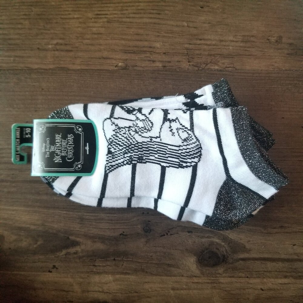 Disney Nightmare Before Christmas Ankle Socks - 5 pack